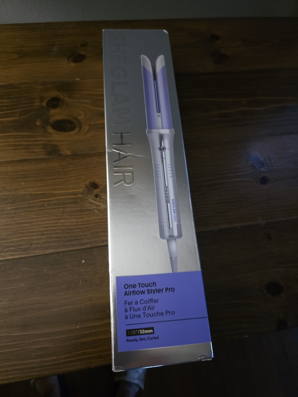 One Touch Airflow Styler Pro Hair Curler - Purple